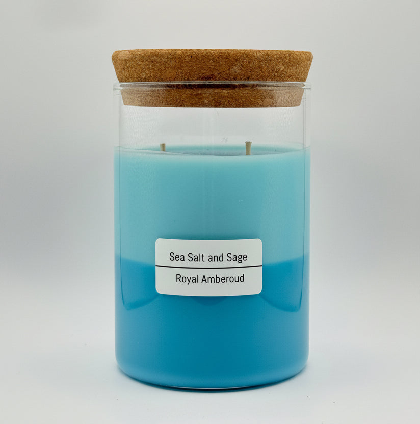 Litoral | Dual-Scented Luxury Layered Candle – 300g Cocosoy
