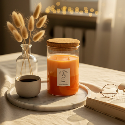 Vesper | Dual-Scented Luxury Layered Candle – 300g Cocosoy