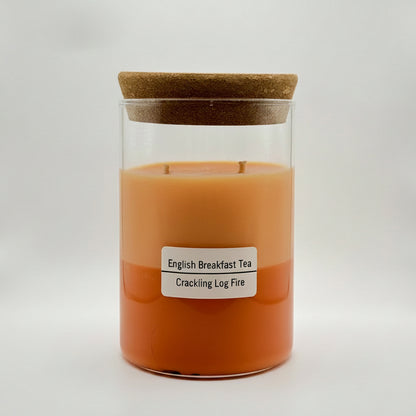 Vesper | Dual-Scented Luxury Layered Candle – 300g Cocosoy